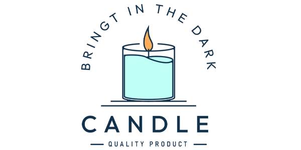 Design del logo della candela