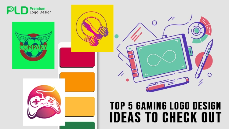 As 5 principais ideias de design de logotipos de jogos para conferir